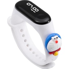 Normadia Renkli Dokunmatik LED Çocuk Kol Saati, Su Geçirmez, Silikon Kordon