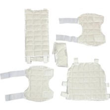 Özgürce Yün Dolgulu Yetişkin Boy Dizlik ve Bel Korsesi, Rahat ve Destekleyici