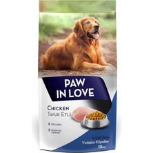 Hepta Collection Paw In Love Tavuklu Yetişkin Köpek Maması 15 kg
