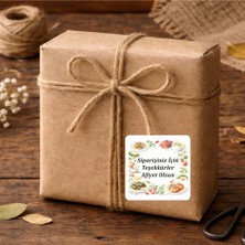 Butik Afiyet OLSUN16 Yapışkanlı Etiket -Stickers