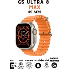 Normadia Ultra Max 49MM Kordon Kilitli Vidalı Akıllı Saat, iPhone 7 Plus Uyumlu