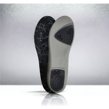 Özgürce Rahat ve Konforlu Ortopedik Iç Tabanlı Ayakkabı Içi, Siyah Renk