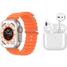 Normadia Yeni Nesil Akıllı Saat ve Bluetooth Kulaklık Seti, Tüm Telefonlarla Uyumlu