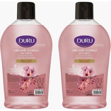 Hepta Collection Duru Organik Içerikli Sıvı Sabun, Kiraz Çiçeği Kokulu, 1500 Ml, 2'li Paket