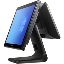 Tiwox Tıwox TP-8610D 18.5" I7 10.nesil 256GB Nwme SSD 16GB Ddr4 Ram 1366X768 Dokunmatik Pos Pc +13.2" Müşteri Ekranı