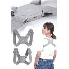 Özgürce Şarjlı Titreşimli Sensörlü Dik Duruş Korsesi ve Ortopedik Sırt Destek