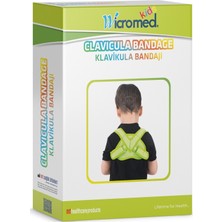 Özgürce Çocuklar Için Yeşil Neopren Omuz Destekli Dik Duruş Bandı