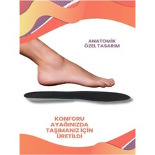 Özgürce Konforlu Kumaş Ortopedik Tabanlık, Ayakkabı Destekli Rahatlık