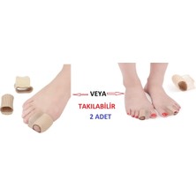 Özgürce Baş Parmak Düzeltici 2'li Set, Rahat ve Güvenli Ayak Bakımı
