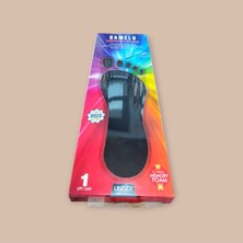 Özgürce Yüksek Konforlu Siyah Memory Foam Yatak Yastık Seti