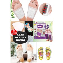 Özgürce Lavantalı 10'lu Detoks Vücut ve Ayak Bandı, Toksin Atıcı Sağlık Ürünü