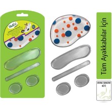 Özgürce Yumuşak Jel Bakım Seti, Ayak ve Çanta Destek, Nasır Koruma, Şok Emici