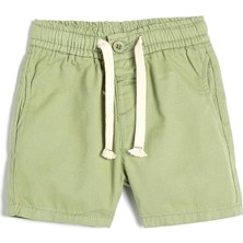 Hepta Collection Basic Şort Beli Bağlamalı Cepli Pamuklu