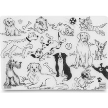 Delixa Akademi Çocuk Funny Mat- Köpekler - Yeni