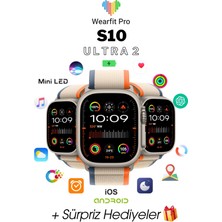 Normadia Mini LED Ekranlı 49MM Akıllı Kol Saati, Şık ve Kullanışlı Tasarım