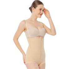 Özgürce 225 Fermuarlı Külot Tipi Sırt Destekli Liposuction Korse Ten Xs