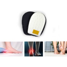 Özgürce Hakiki Deri Topukluk, Siyah Topuk Dikeni Yarım Tabanlık Çift