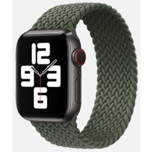 Normadia 40MM Yeşil Silikon Kayış, Hasır Örgü Tasarım, Orijinal ve Şık Görünüm