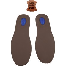 Özgürce Yumuşak Jelli Deri Iç Tabanlık, Rahat ve Topuk Dikenine Uygun