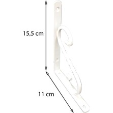 Ennalbur Ferforje Raf Altı No:1 Beyaz