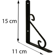 Ennalbur Ferforje Raf Altı No:1 Siyah