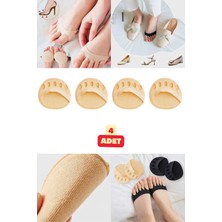 Özgürce 4’lü Kumaş Ayak Parmak Altı Destekli Taban ve Topuk Koruyucu Çoraplar