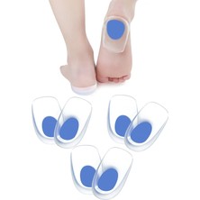 Özgürce Konforlu Silikon Topuk Dikeni Koruyucu Tabanlık Çifti