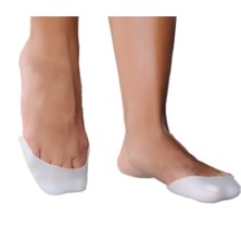 Özgürce Rahatlatıcı Silikon Point Ayak Ucu, Bale ve Dans Için Türk Malı, 2 Adet