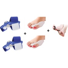 Özgürce Baş Parmak Düzeltici Aparat, Kemik ve Hallux Valgus Destek Seti