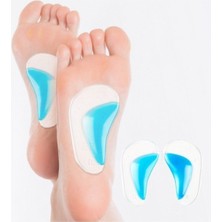 Özgürce Konforlu Jel Düz Tabanlık, Ayak Desteği ve Boşluk Doldurucu