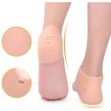Özgürce Esnek Silikon Topuk Gömleği ve Çorap Koruyucu Tabanlık Seti