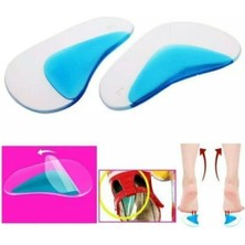 Özgürce Yumuşak Jel Düz Tabanlık, Rahat ve Destekleyici Ayak Konforu