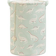 Hype Store Ocean Home Textile Çocuk Odası Ağzı Büzgülü Dinozor Oyuncak Sepeti 36 x 50 cm