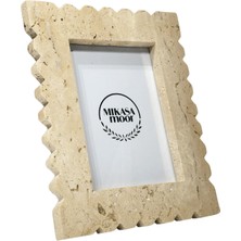 Lara Decor Krem Mermer Çerçeve