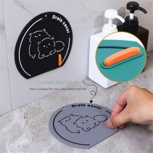 Hype Store Banyo ve Mutfak Lavabo Koku Önleyici Gider Koruyucu Silikon Sızdırmaz Ped 1 Adet Mavi