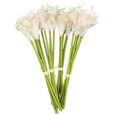 Lara Decor Islak Beyaz Gala 4'lü Demet Çiçek