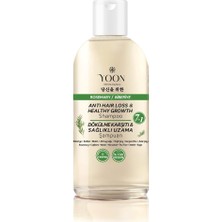 Hype Store Yoon Saç Dökülme Karşıtı, Sağlıklı Hızlı Saç Uzamasına Yardımcı, 7 Aktifli Biberiyeli Tuzsuz Şampuan