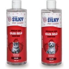 Hype Store Silkypetwash - Köpek ve Kedilere Özel Doğal Çilek Özlü Şampuan - 400ML