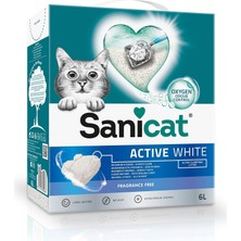 Hype Store Active White Topaklanan Kedi Kumu (Kokusuz) 6l