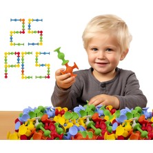 Hype Store Thinkmaster Vakum Moleküller 25 Parça 6 Figür Vakum ve Vantuzlu Molekül 1 Yaş ve Üzeri Eğitici Oyunc