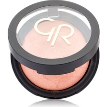 Hype Store Golden Rose Baked Stardust No: 107 Peach Pink - Işıltılı Allık