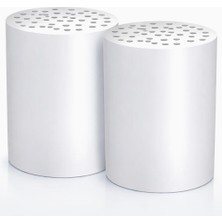 Hype Store 2 Adet Silver Duş Filtresi Için Yedek Kartuş - Klorun Yol Açtığı Ciltteki Pişikleri ve Tahrişleri, G