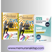 Memur Sınav 2026 Gençlik Ve Spor Bakanlığı Gys Tüm Kadrolar Hazırlık Kitabı Soru Bankası 2’li Set
