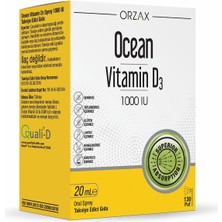 Hype Store Ocean Vitamin D3 1000 Iu 20 ml Sprey 130 Puff, Takviye Edici Gıda