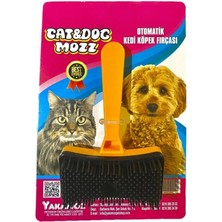Hype Store &dogmozz Otomatik Tek Tuşla Kolay Temizlenebilen Kedi Köpek Fırça Tarağı