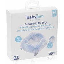 Delixa Babyjem Portatif Lazımlık Yedek Poşet 20LI Kutulu