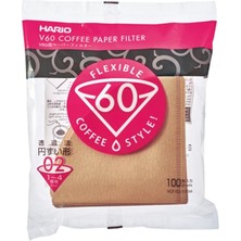 Delixa V60 02 Dripper Filtresi Natürel (100 Adet)