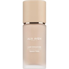 Delixa Alix Avien Kırışıklık Karşıtı Nemlendirici SPF30 Parlak Bitişli Fondöten Care Enhancer 809 Peach