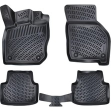 Rizline Skoda Octavia 2020 Sonrası 3D Havuzlu Paspas