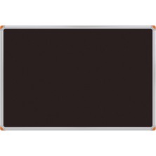 Panda Kumaş Kaplı Pano 90X360CM Alüminyum Çerçeveli